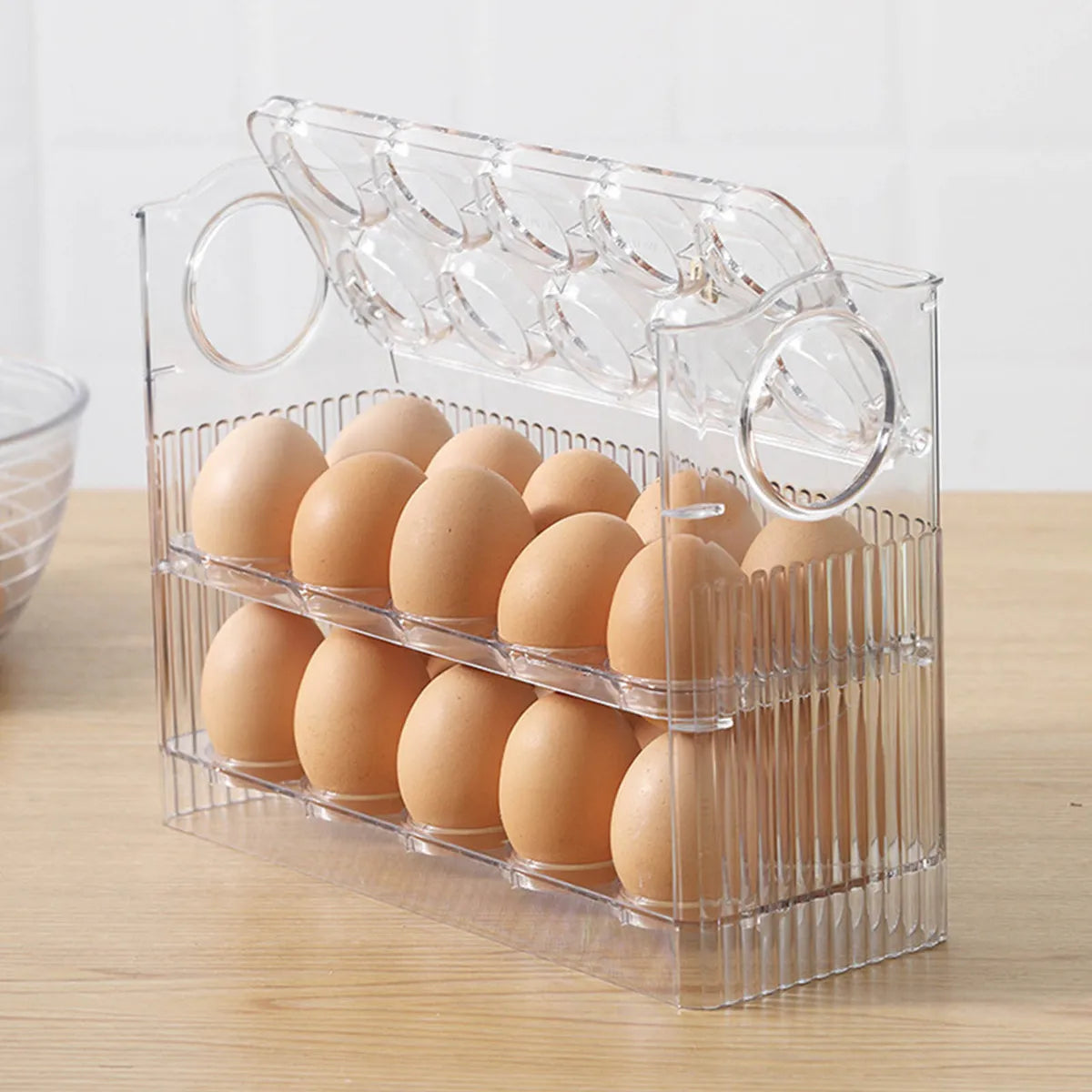 ORGANIZADOR DE HUEVOS 3 NIVELES